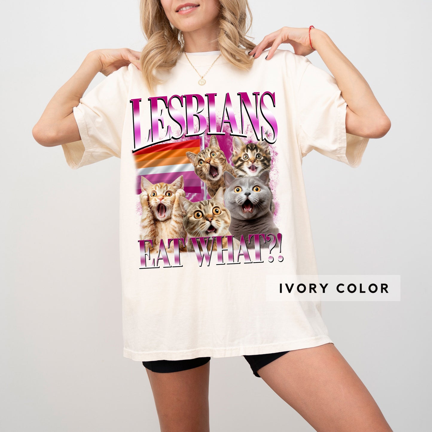 Lesbians Eat What Comfort Colors Shirt