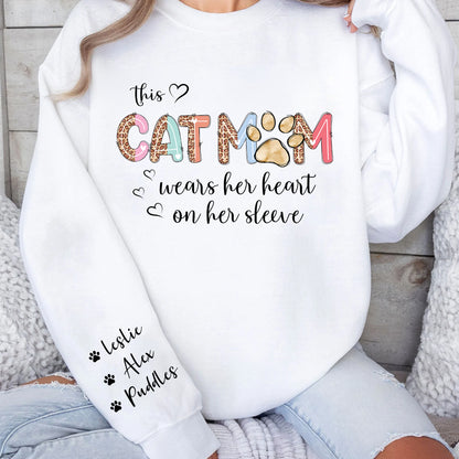 Custom This Cat Mama Sweatshirt