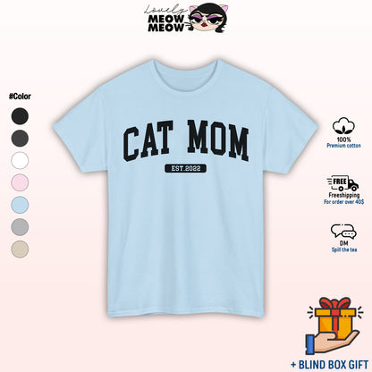 Custom Cat Mom Shirt, Mother Gift