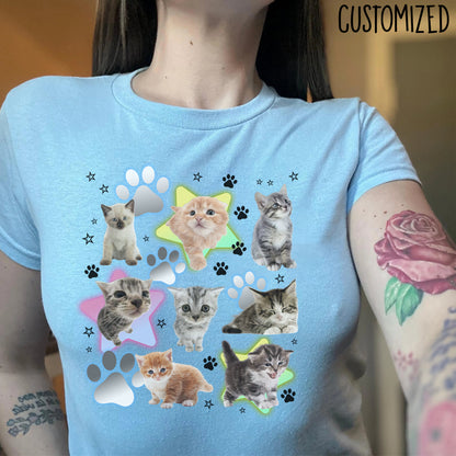 Lovely Meow Meow Crop-top y2k