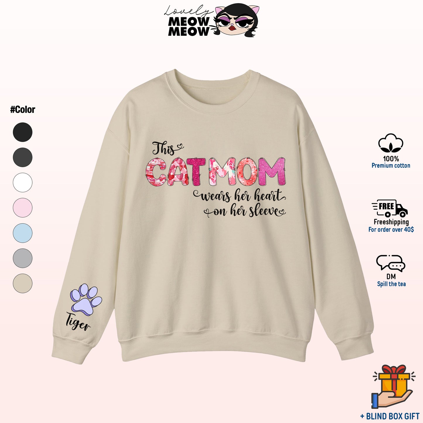 This Cat Mom Valentine Shirt