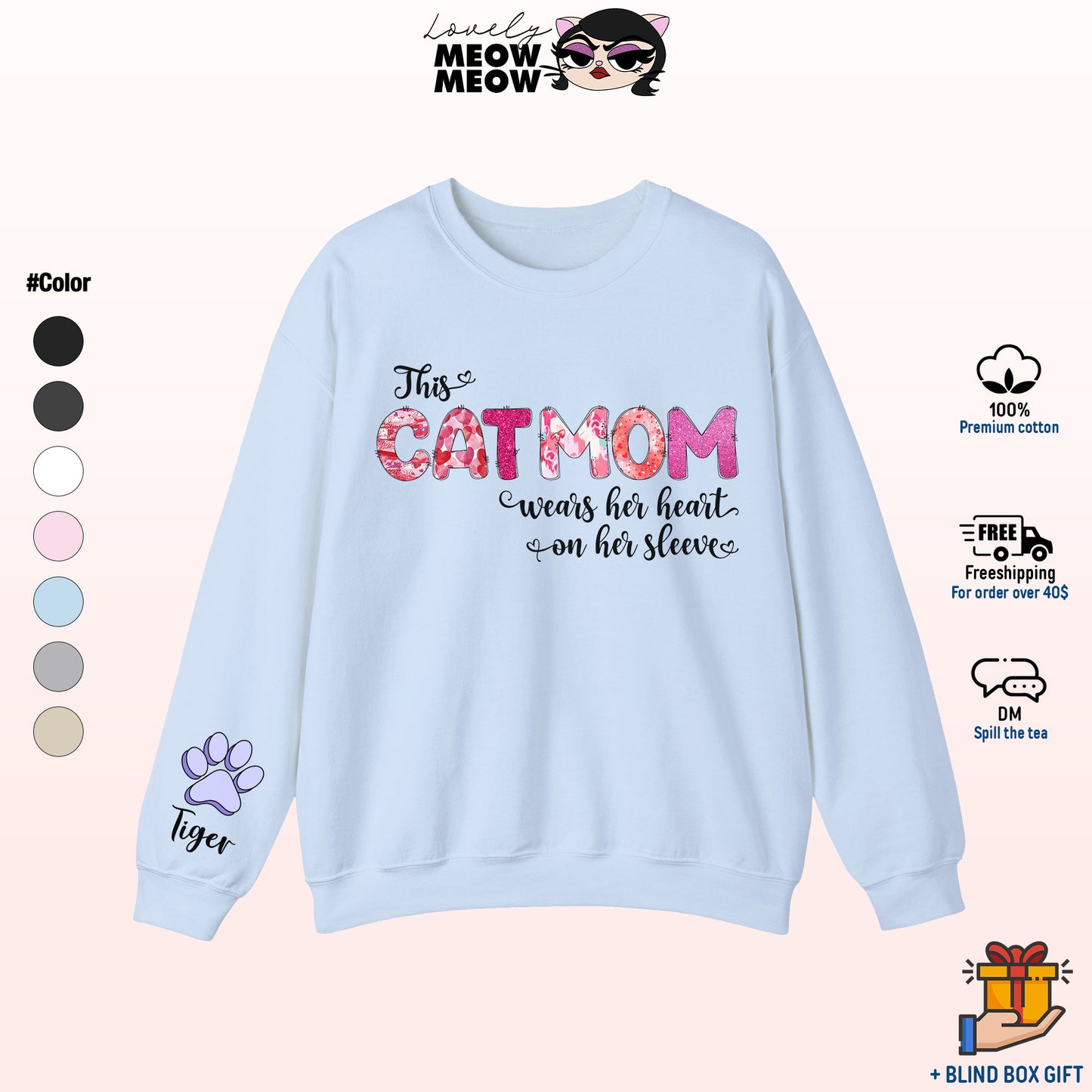 This Cat Mom Valentine Shirt