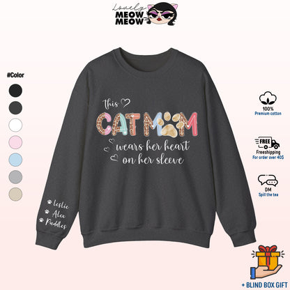 Custom This Cat Mama Sweatshirt