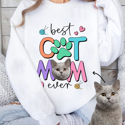 Best Cat Mom Ever Sweatshirt